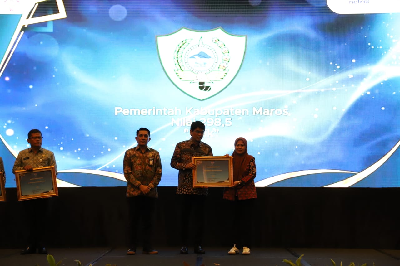 Pemkab Maros Raih Predikat ‘Baik’ Untuk Penerapan Sistem Merit Dari BKN